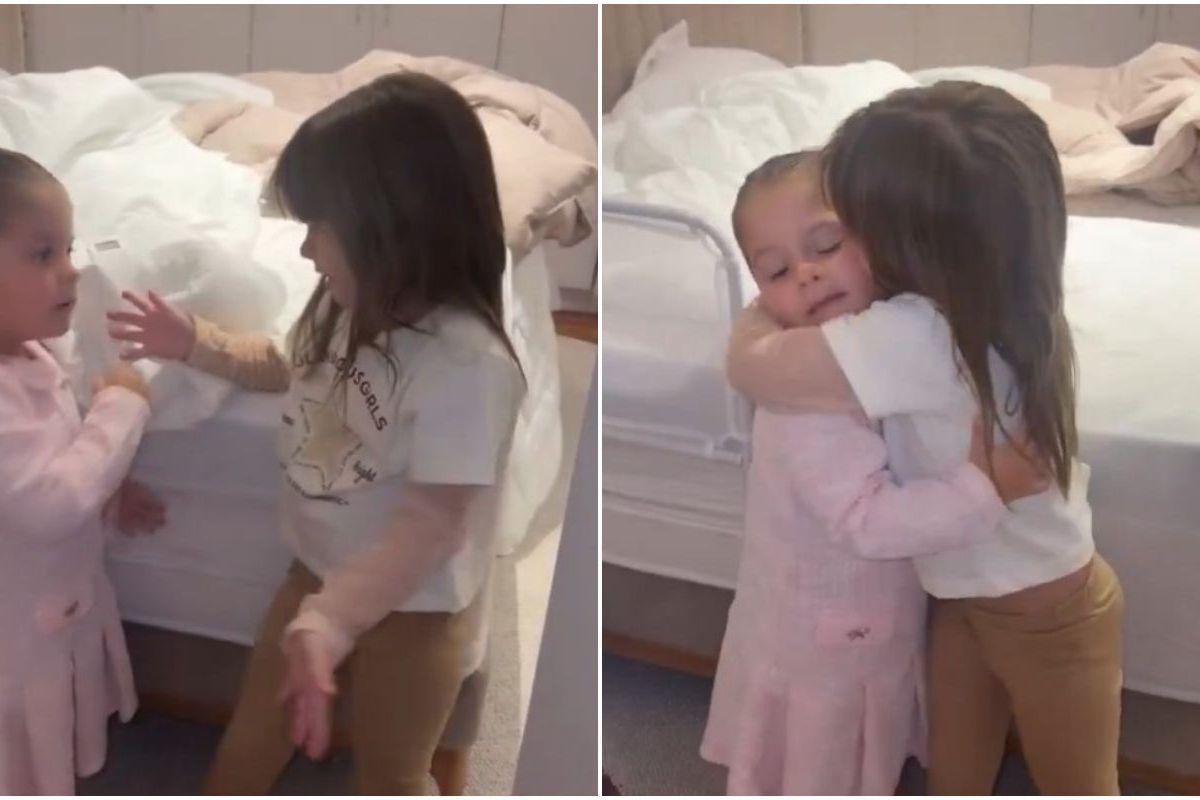 Virginia mostra reencontro fofo das filhas após Maria Alice receber alta | CNN Brasil