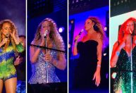 Bem brasileira, veja todos os looks usados por Mariah Carey no The Town
