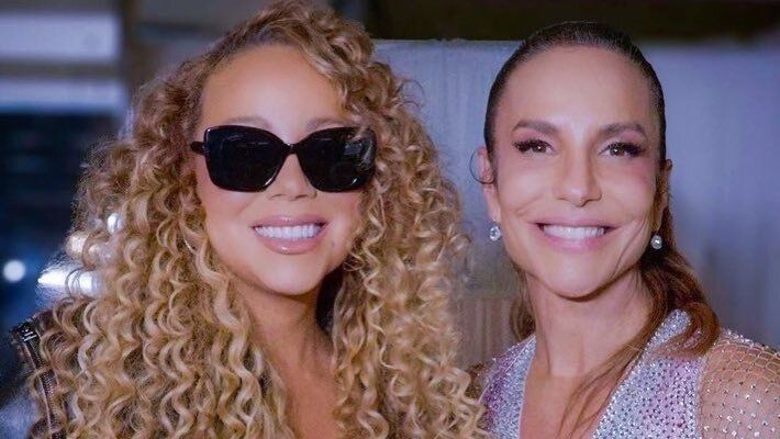 Ivete Sangalo encontra Mariah Carey no The Town: “Minha melhor amiga”