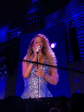 Mariah Carey no The Town 2025 • Caroline Ferreira/CNN