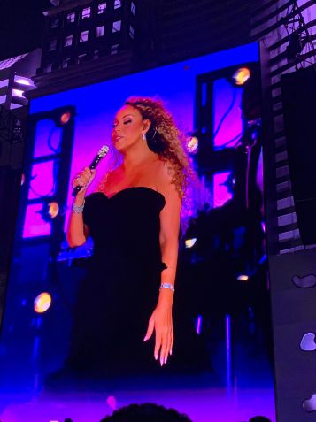 Mariah Carey no The Town 2025 • Caroline Ferreira/CNN
