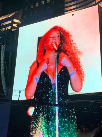 Mariah Carey no The Town 2025 • Caroline Ferreira/CNN