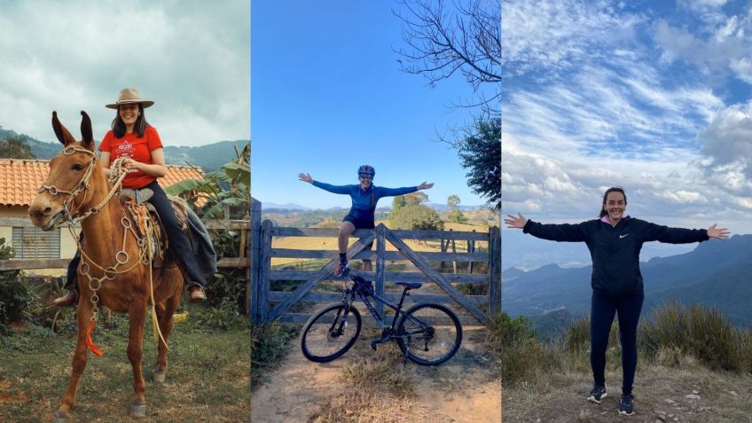 Mariana, aos 31 anos, voltou a realizar atividades que gostava de fazer durante a adolescência, graças ao transplante de fígado • Arquivo Pessoal/Mariana Aparecida Silvério