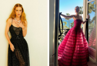 Marina Ruy Barbosa homenageia Giorgio Armani e relembra looks do estilista