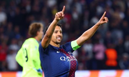 Marquinhos marca, e PSG goleia Atalanta na estreia da Champions