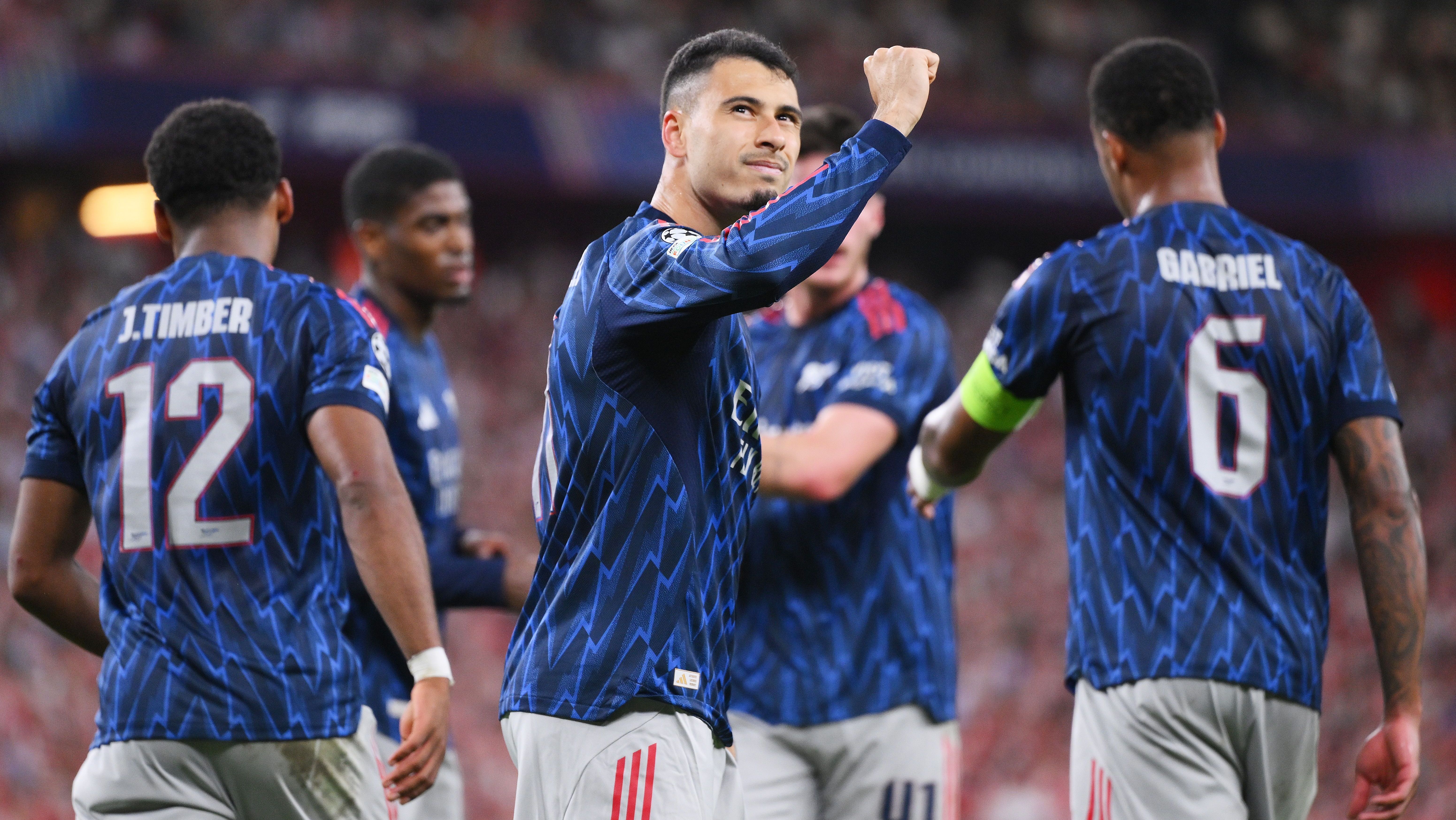 Gabriel Martinelli garantiu vitória do Arsenal contra o Athletic Bilbao