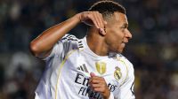 Com hat-trick de Mbappé, Real Madrid goleia o estreante Kairat na Champions