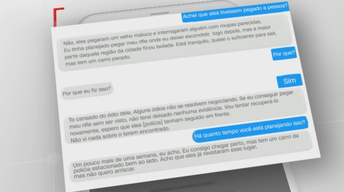 Suposta troca de mensagens entre Tyler Robinson, suspeito de assassinar Charlie Kirk, e colega de quarto