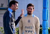Scaloni sobre aposentadoria de Messi na Argentina: "Ele decide quando"