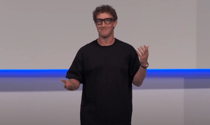 Falhas ao vivo no óculos da Meta deixam Zuckerberg desconfortável