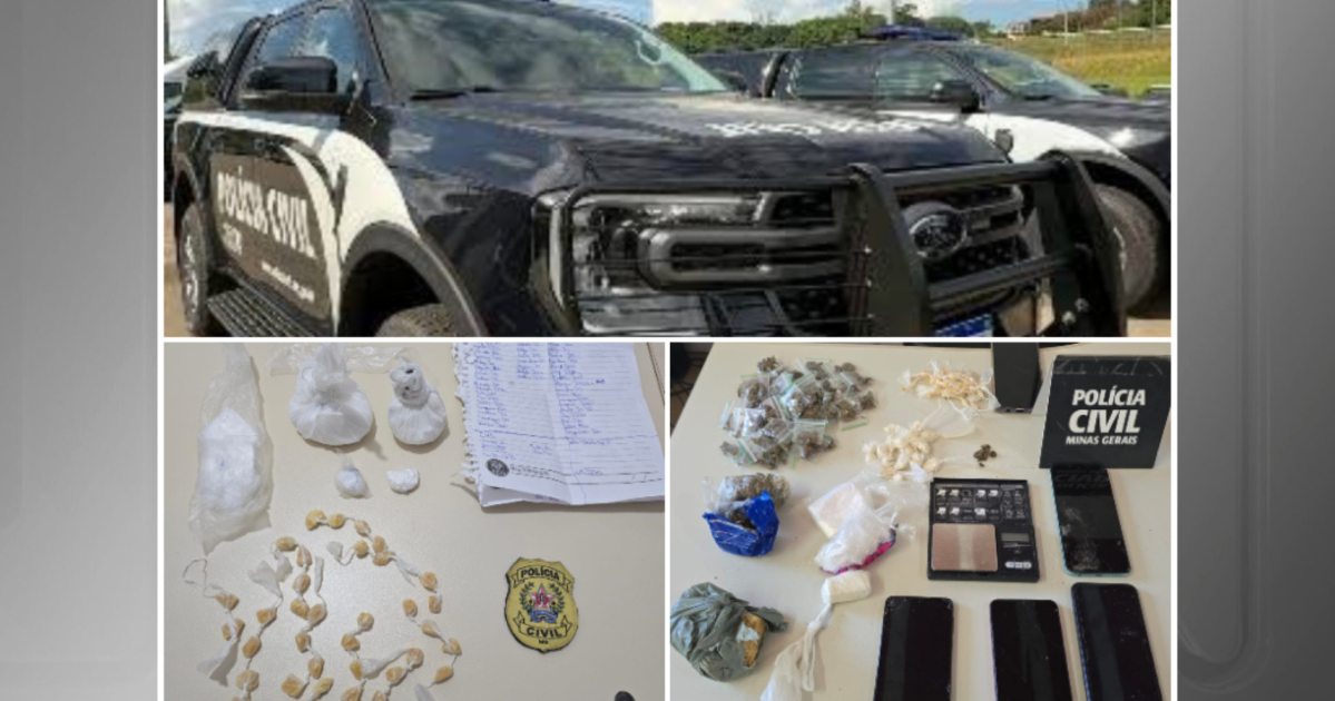 Operação: Polícia Civil prende cinco suspeitos de tráfico em MG