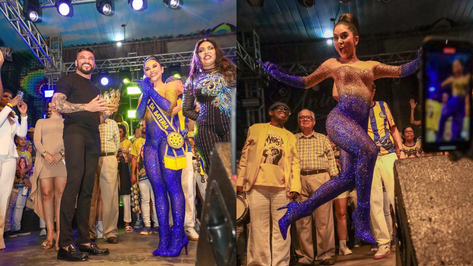Tijuca coroa Mileide Mihaile como rainha e escolhe samba-enredo para 2026