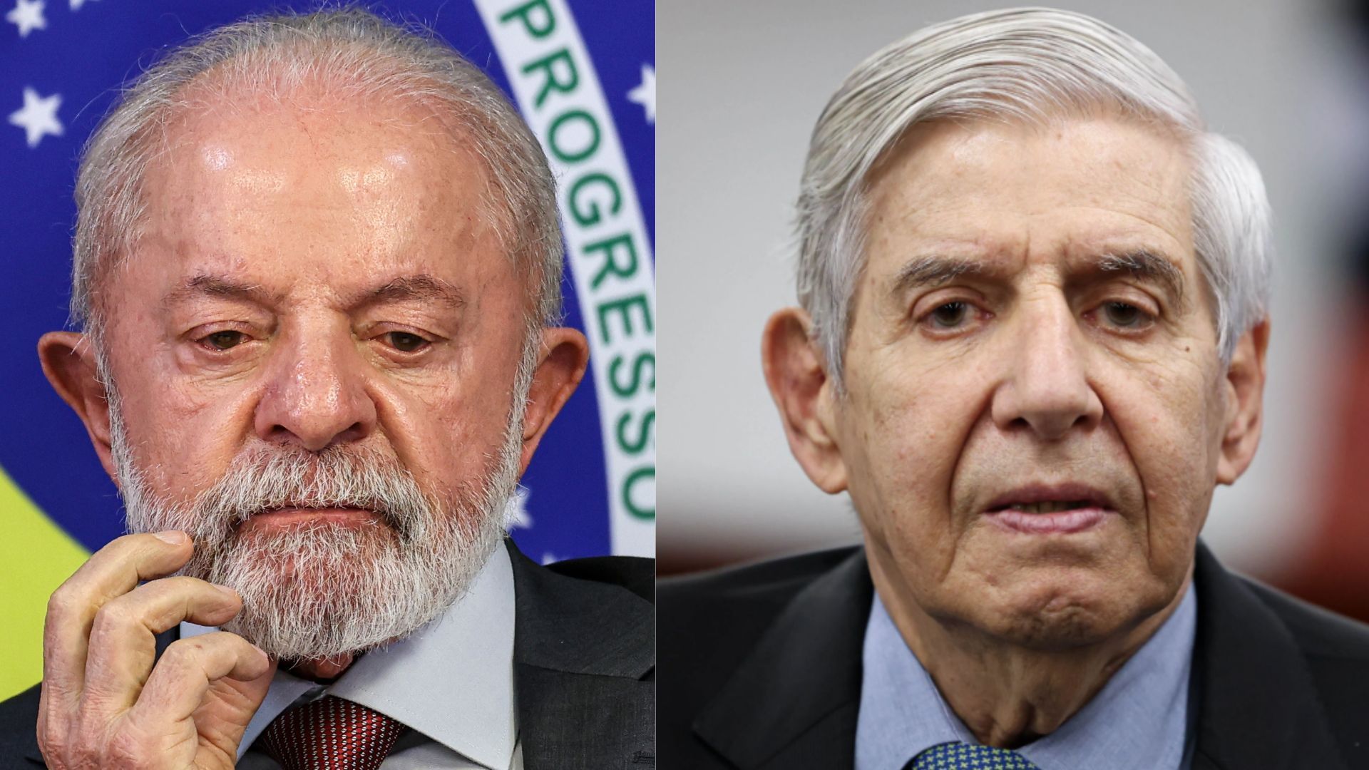 Augusto Heleno e Lula
