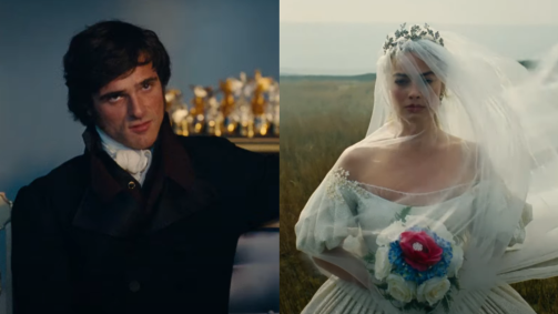 Jacob Elordi e Margot Robbie na adaptação de "Morros dos Ventos Uivantes"