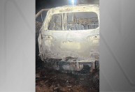 Carro usado para execução de ex-delegado-geral da polícia é queimado