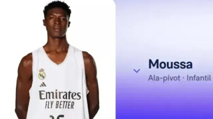 Moussa Balla Traoré foi contratado para o time infantil de basquete do Real Madrid
