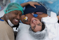 Famosos celebram chegada de Bento, 1º filho de Carol Peixinho e Thiaguinho