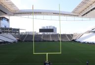 Neo Química Arena se prepara para receber partida da NFL