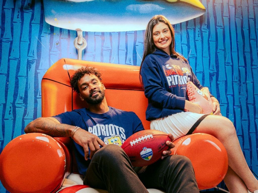 NFL lança coleção de Bob Esponja no Brasil