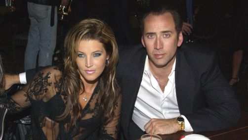 Lisa Marie e Nicolas Cage foram casados entre 2002 e 2004, o terceiro casamento dela e o segundo dele