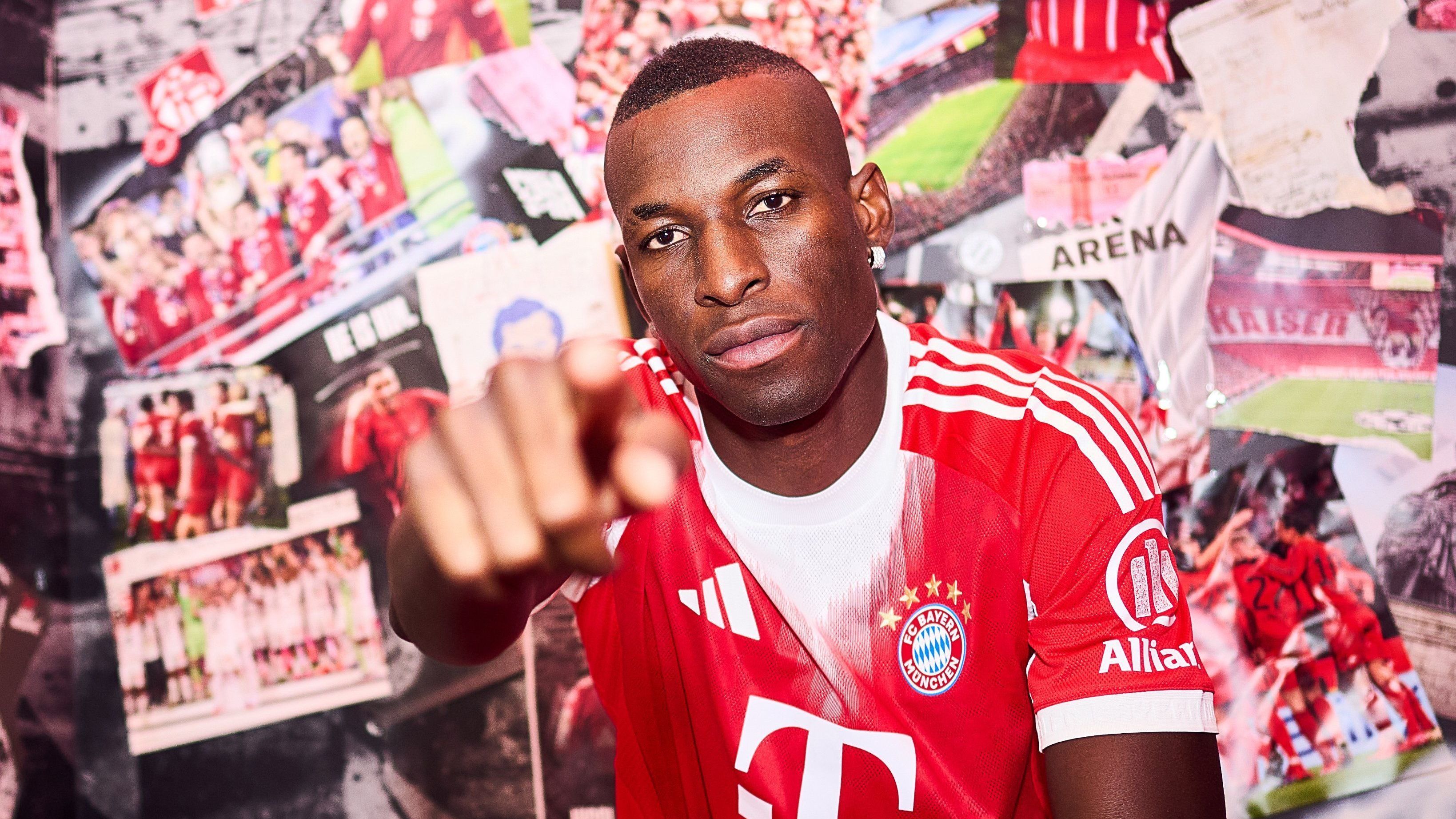 Nicolas Jackson, jogador do Bayern de Munique