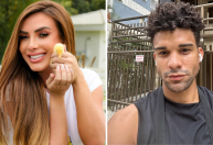 Nicole Bahls homenageia Lucas Leto e ator responde: "Ganhei o ano"