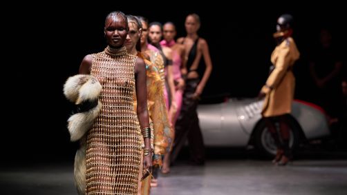 Desfile de LaQuan Smith na NYFW