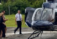 Fugiram? Cauã Reymond e Débora Bloch gravam cenas de Odete e César