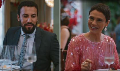 Olavo flerta com Celina em "Vale Tudo"