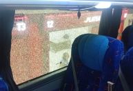 Ônibus do Flamengo é apedrejado em chegada a estádio na Argentina