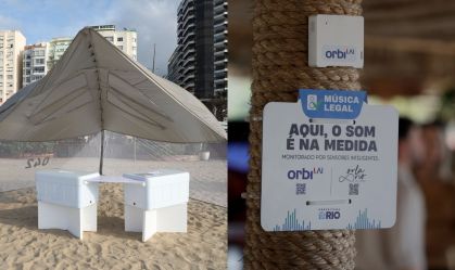Praias do Rio têm novo modelo de barracas e sistema para monitorar ruídos