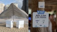 Praias do Rio têm novo modelo de barracas e sistema para monitorar ruídos