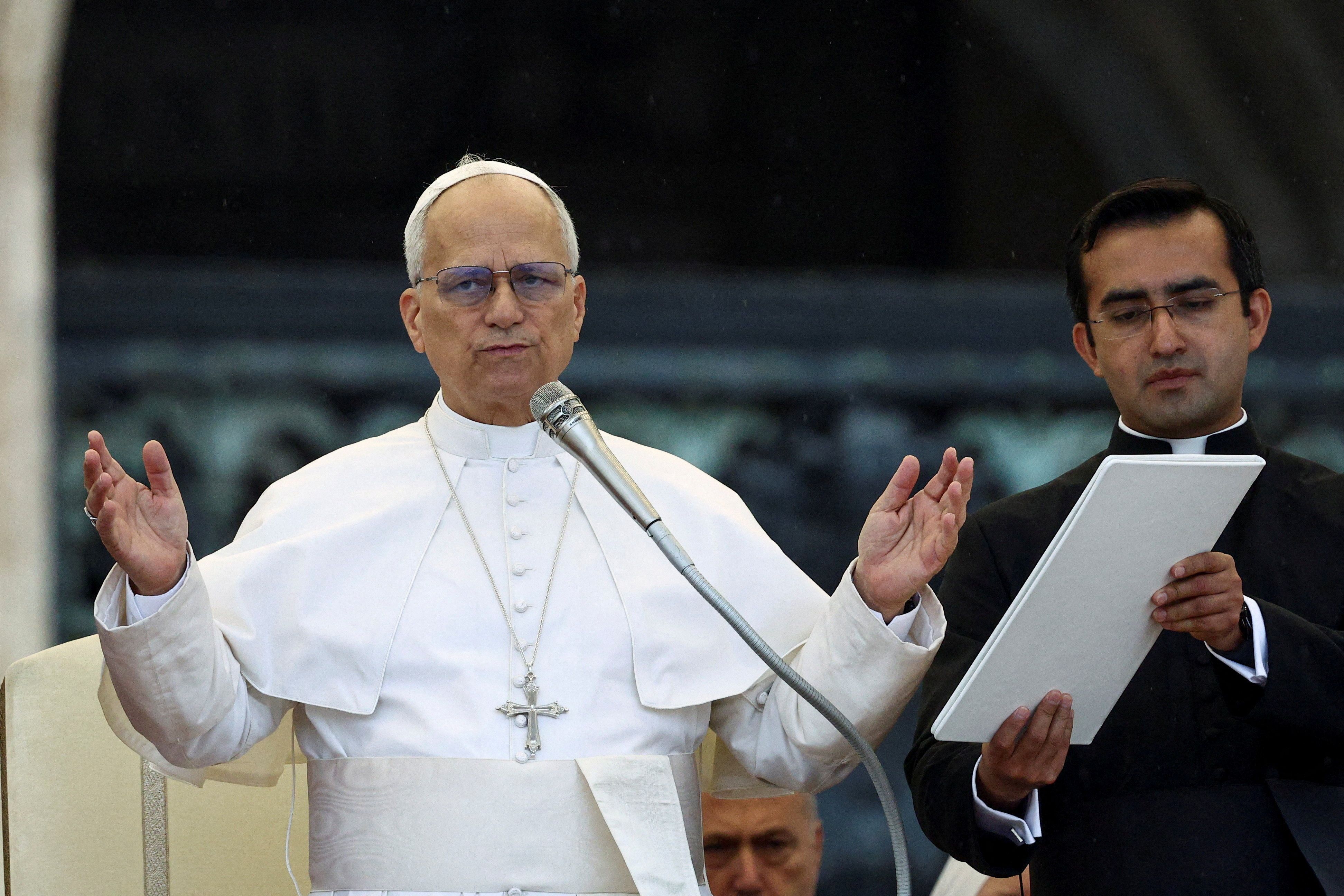 Papa Leão XIV no Vaticano