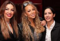 Mariah Carey curte festa fechada com Patrícia Poeta em São Paulo; veja