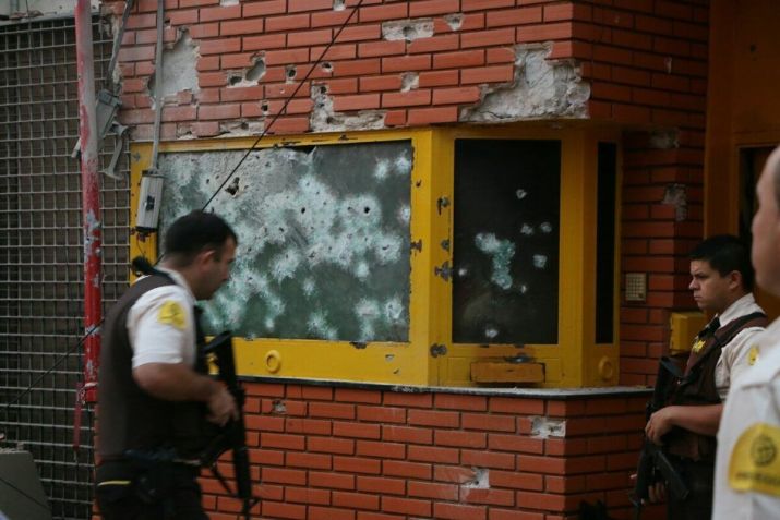 Criminosos roubaram milhões da empresa Prosegur em mega-assalto na Ciudad del Este, no Paraguai, em 2017 • Polícia do Paraguai