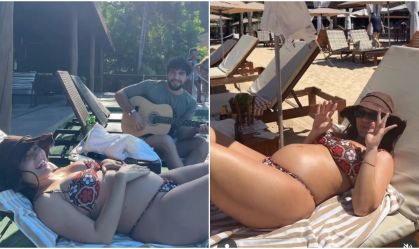 Grávida, Rafa Kalimann mostra férias de luxo com Nattanzinho