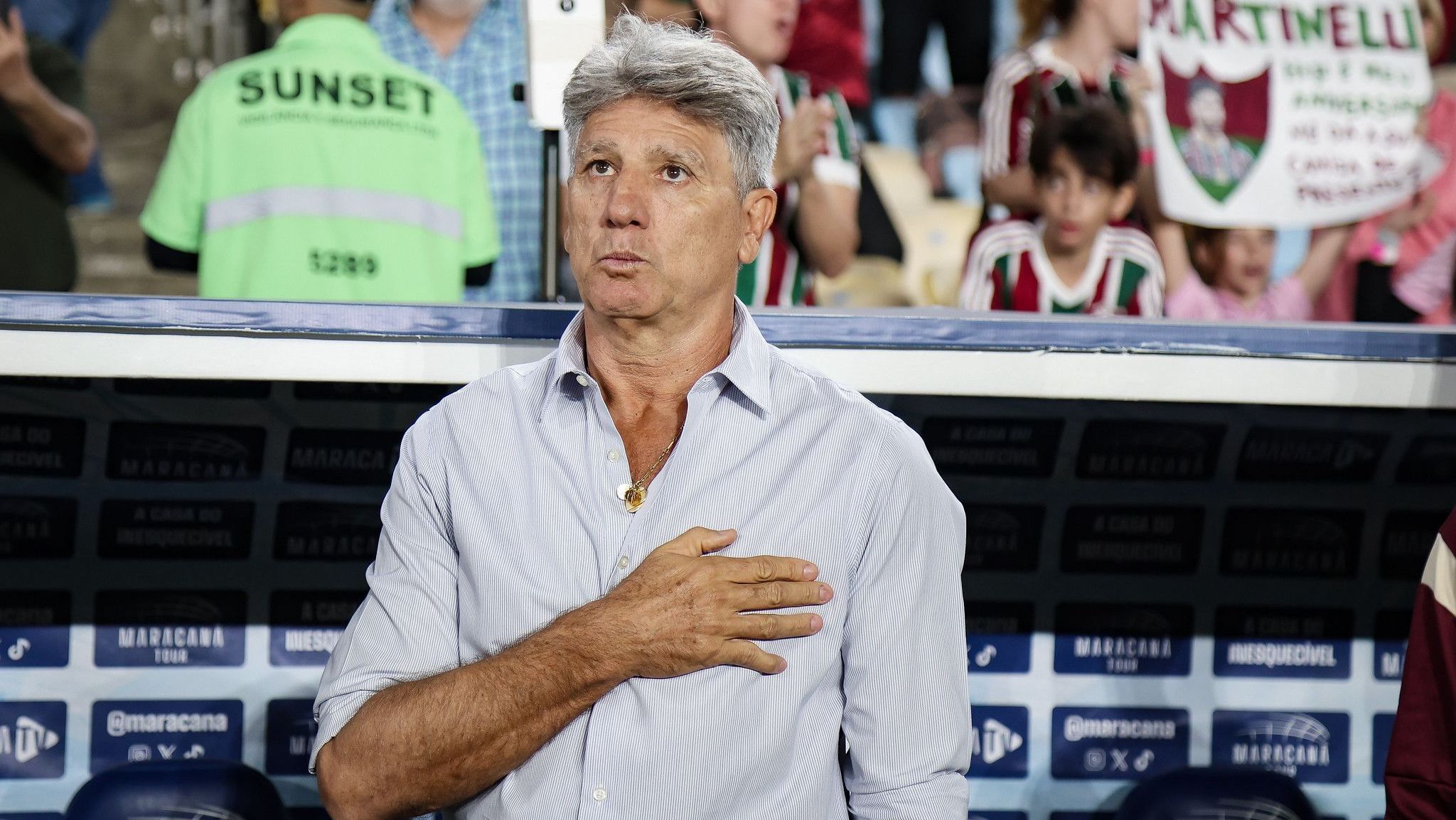Renato Gaúcho, ex- técnico do Fluminense