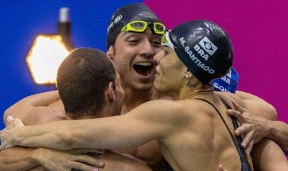 Mundial de Natação Paralímpica: Brasil leva 11 de 12 atletas ao pódio