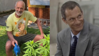 Ex-ator da Globo mostra plantação de maconha em sua casa