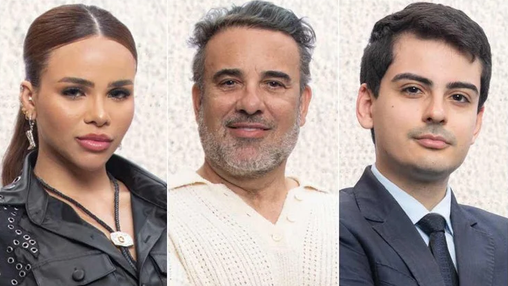 Gabily, Fabiano Moraes e Dudu Camargo disputarão a Prova do Fazendeiro e um deles se livrará da primeira Roça de "A Fazenda" • Reprodução/Record