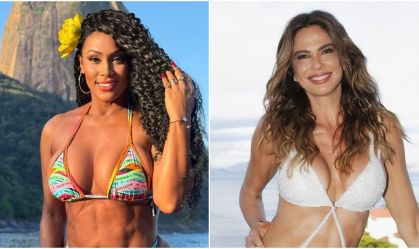 Rosiane Pinheiro substitui Luciana Gimenez como madrinha da Vai-Vai