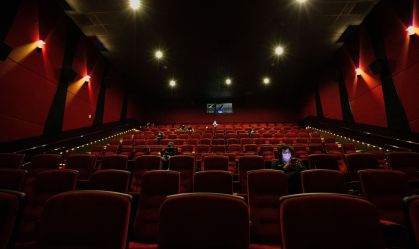 Sala de cinema em Burbank, no estado norte-americano da Califórnia