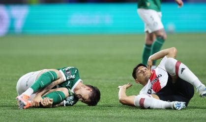 Maxi Salas tomou o vermelho, mas árbitro voltou atrás