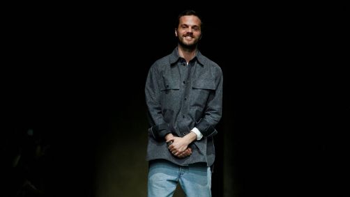 Estilista Matthieu Blazy em Milão