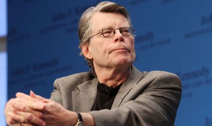 Stephen King Reads From His New Fiction Book "11/22/63: A Novel" During The "Kennedy Library Forum Series"