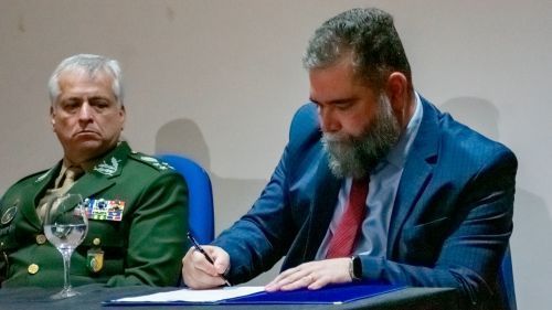 Carlos Henrique D'Angelo, superintendente da PF • Reprodução/TCE MS