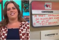 Tati Machado é recebida com carinho após assumir "Mais Você"; veja