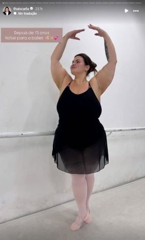 Thais Carla passou por cirurgia bariátrica e perdeu cerca de 49 kg • Instagram/Thais Carla