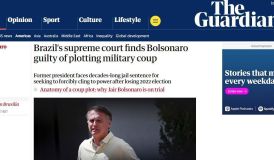 Condenação de Bolsonaro por plano de golpe repercute na imprensa mundial