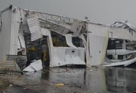 Fábrica da Toyota é devastada por fortes ventos no interior de São Paulo